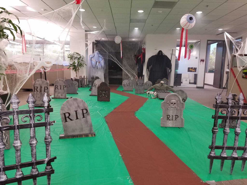 The Haunted Office Cemetery